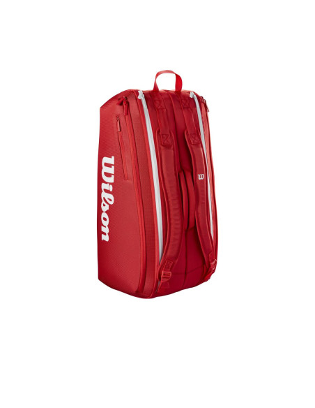 Raquetero Wilson Super Tour Rojo 9PK | FOMPlay