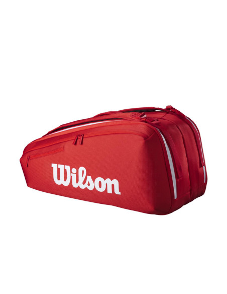 Raquetero Wilson Super Tour Rojo 9PK | FOMPlay