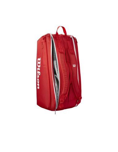 Raquetero Wilson Super Tour Rojo 9PK | FOMPlay