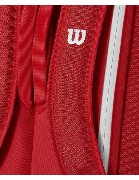 Raquetero Wilson Super Tour Rojo 9PK | FOMPlay