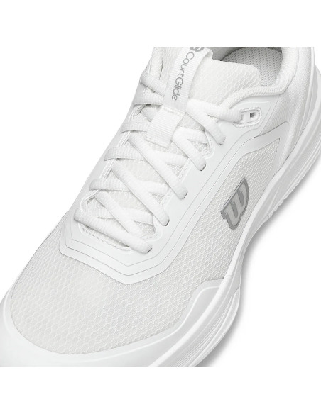 Zapatillas Wilson Courtglide Mujer Gris/Blanco | WRS339800 | FOMPlay