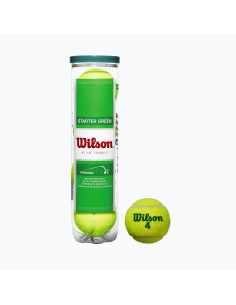 Pelotas Wilson Starter Tour Green (4) | FOMPlay