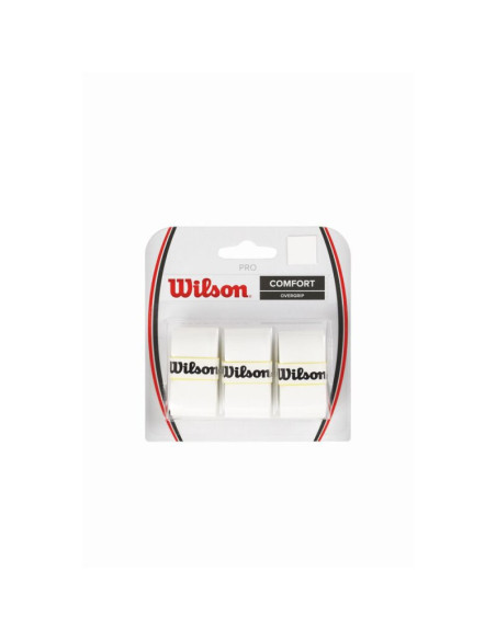 Wilson Pro Overgrip x3 Blanco | FOMPlay