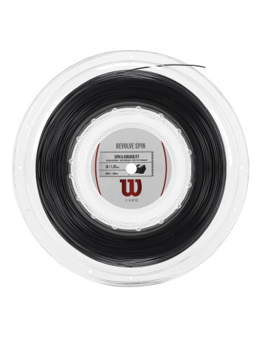 Bobina Wilson Revolve 15 200 m Negra | FOMPlay