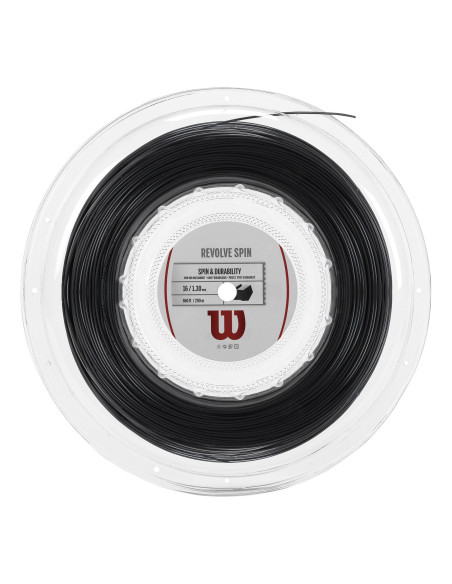 Bobina Wilson Revolve 15 200 m Negra | FOMPlay