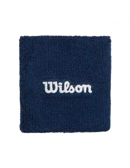 Muñequeras Wilson Azul Marino (2 Unidades) | FOMPlay
