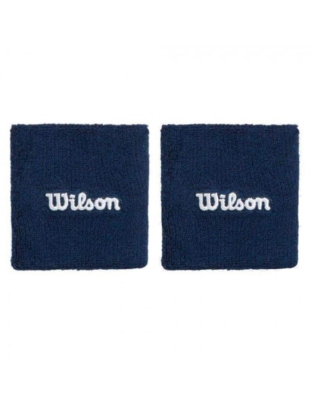 Muñequeras Wilson Azul Marino (2 Unidades) | FOMPlay