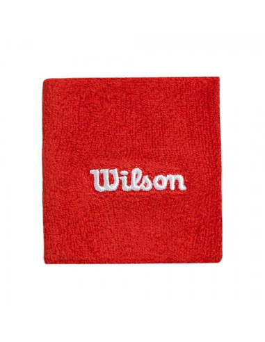 Muñequeras Wilson Rojo (2 Unidades) | FOMPlay