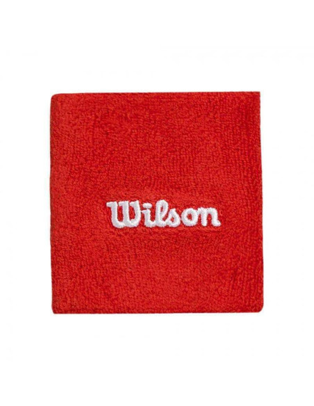 Muñequeras Wilson Rojo (2 Unidades) | FOMPlay