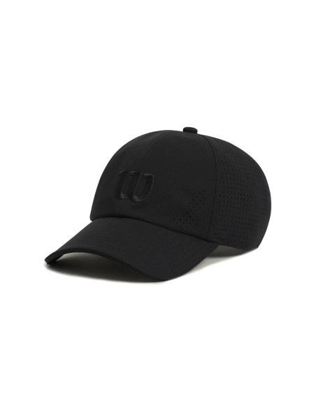Gorra Wilson Active Perforated Negro | FOMPlay