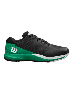 Zapatillas Wilson Rush Pro Ace Hombre Negro/Verde | FOMPlay