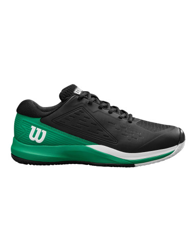 Zapatillas Wilson Rush Pro Ace Hombre Negro/Verde | FOMPlay