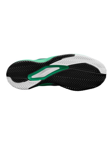 Zapatillas Wilson Rush Pro Ace Hombre Negro/Verde | FOMPlay