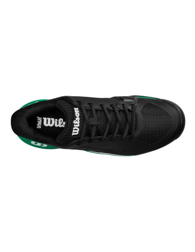 Zapatillas Wilson Rush Pro Ace Hombre Negro/Verde | FOMPlay