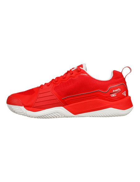 Zapatillas Wilson Rush Pro 4.5 Tierra Batida Hombre Rojo/Blanco | FOMPlay
