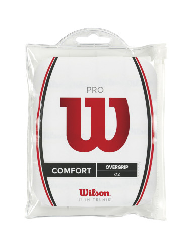 Wilson Pro Overgrip Blanco Pack 12 | FOMPlay