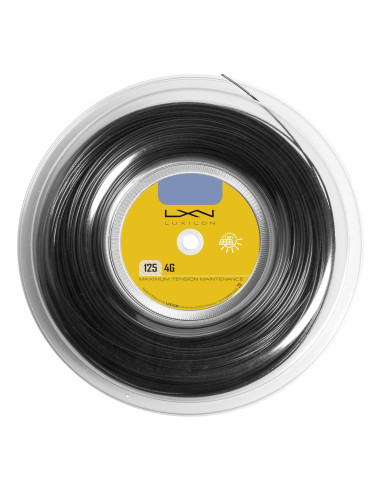 Bobina Luxilon 4G 1.25 200 m Negra | FOMPlay