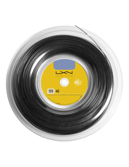 Bobina Luxilon 4G 1.25 200 m Negra | FOMPlay