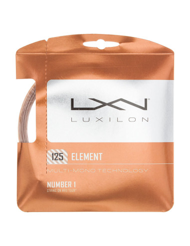 Cordaje Luxilon Element 1.25 (12,2 m) | FOMPlay