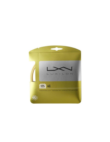 Cordaje Luxilon 4G 1.25 (12,2 m) | FOMPlay