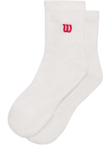 Wilson Quarter Length Blanco/Rojo (1 Par) | FOMPlay