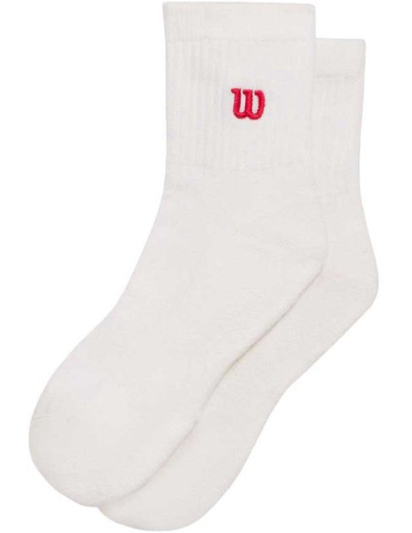 Wilson Quarter Length Blanco/Rojo (1 Par) | FOMPlay