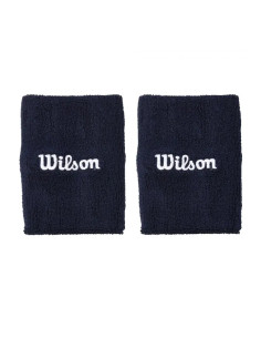 Muñequeras Wilson Terry Anchas Azul Marino (2) | FOMPlay