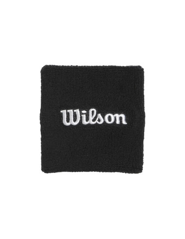 Muñequeras Wilson Negro (2 Unidades) | FOMPlay