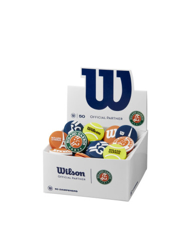 Pack 50 Antivibradores Wilson Roland Garros | FOMPlay